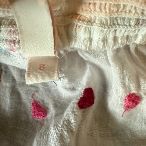 Zimmermann White with Colorful Heart Embroidery - Picture 3 of 4